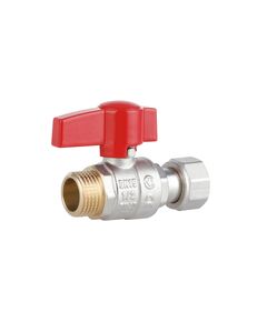 Кран шаровой Thermo Alliance Standart 1/2"ВН прямой, PN40, с накидной гайкой TAS261W15, фото  | SNABZHENIE.com.ua