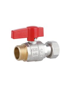 Кран шаровой Thermo Alliance Standart 3/4"ВН прямой, PN40, с накидной гайкой TAS261W20, фото  | SNABZHENIE.com.ua