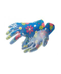 HOEGERT Рукавички робочі садові SELZ з поліуретановим покриттям, фото  | SNABZHENIE.com.ua