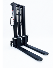 GTM Штабелер гідравлічний  1500кг, підйом-2,5м, довжина вил 1,1м, колір - чорний, фото  | SNABZHENIE.com.ua