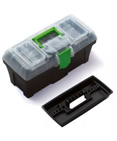 Ящик для инструментов Green Box 15 с органайзером VIROK 398x200 мм, фото  | SNABZHENIE.com.ua
