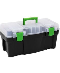 Ящик для инструментов Green Box 25 с органайзером VIROK 597x285 мм, фото  | SNABZHENIE.com.ua