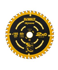 Диск пильний DeWALT DT10301 165 мм, 40 зубів, 1,65 мм для дерева, фото  | SNABZHENIE.com.ua