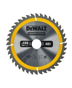 Диск пильний DeWALT 190x30 мм, 40 зубів, 10° кут заточки, фото  | SNABZHENIE.com.ua