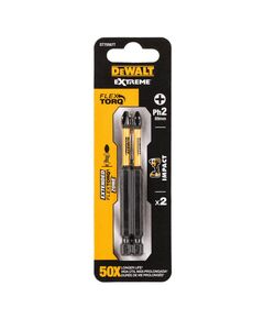 Набір біт DeWALT IMPACT TORSION Ph2, 85 мм, 2 шт, фото  | SNABZHENIE.com.ua