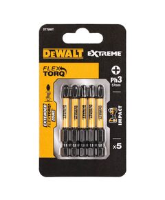 Набір біт DeWALT IMPACT TORSION EXTREME, Philips Ph3, 50 мм, 5 шт, фото  | SNABZHENIE.com.ua