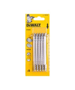 Полотно DeWalt T 301 CD для лобзика по дереву, 5 шт, глибина 65 мм, фото  | SNABZHENIE.com.ua