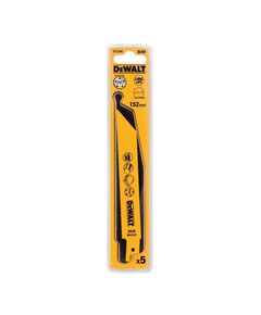Полотна сабельних пил DeWalt DT2348 S 922 VF, біметалеві, 152 мм, 5 шт, фото  | SNABZHENIE.com.ua