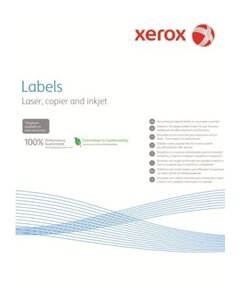 Наклейка Xerox Mono Laser 1UP (прямі кути) 210x297mm 100арк., фото  | SNABZHENIE.com.ua