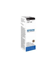 Контейнер з чорнилом Epson T6641 EcoTank L110/L120/L121/L1300/L1455/L210/L300/L3050/L3060/L3070/L355/L382/L386/L486/L550/L605/L655/L364/L132/L222/L312/L366/L456/L566 black, фото  | SNABZHENIE.com.ua