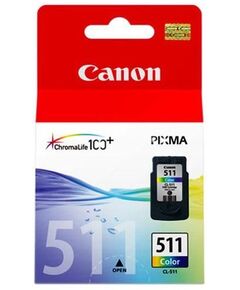 Картридж із друкуючою головкою струменевий Canon CL-511 кол. iP2700/2702/MP230/240/250/260/MX320/330/340, фото  | SNABZHENIE.com.ua