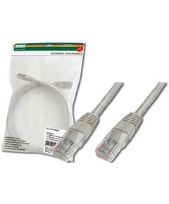 Патч-корд DIGITUS CАТ 5e UTP, 5м, AWG 26/7, Cu, PVC, сірий, фото  | SNABZHENIE.com.ua