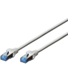 Патч-корд DIGITUS САТ 5e SF-UTP, 2м, AWG 26/7, Cu, PVC, сірий, фото  | SNABZHENIE.com.ua