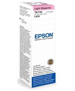 Контейнер з чорнилом Epson T6736 EcoTank L1800/L800/L800/L805/L810/L850 light magenta, фото  | SNABZHENIE.com.ua