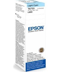Контейнер з чорнилом Epson T6735 EcoTank L1800/L800/L800/L805/L810/L850 light cyan, фото  | SNABZHENIE.com.ua