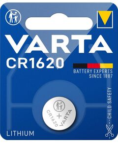 Батарейка Varta літієва CR1620 блістер, 1 шт, фото  | SNABZHENIE.com.ua