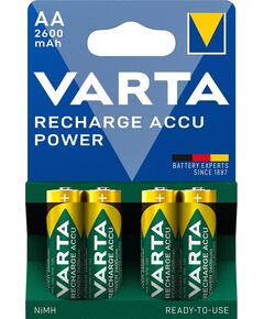 Акумулятор Varta NI-MH Power AA 2600 мА•г, 4шт, фото  | SNABZHENIE.com.ua