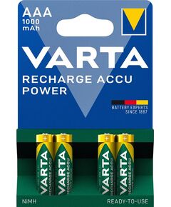 Акумулятор Varta NI-MH Power AAA 1000мА•г, 4шт, фото  | SNABZHENIE.com.ua
