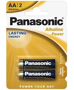 Батарейка Panasonic ALKALINE POWER лужна AA блістер, 2 шт., фото  | SNABZHENIE.com.ua