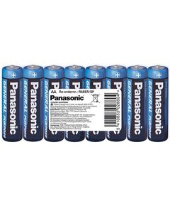 Батарейка Panasonic GENERAL PURPOSE вугільно-цинкова AA(R6) плівка, 8 шт., фото  | SNABZHENIE.com.ua