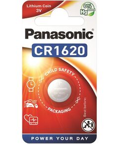 Батарейка Panasonic літієва CR1620 блістер, 1 шт., фото  | SNABZHENIE.com.ua