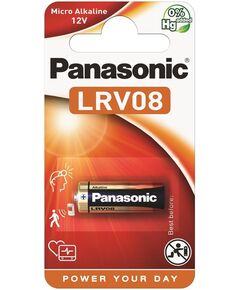 Батарейка Panasonic лужна LRV08(A23, MN21, V23) блістер, 1 шт., фото  | SNABZHENIE.com.ua