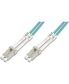 Патч-корд волоконно-оптичний DIGITUS LC/UPC-LC/UPC, 50/125, MM, OM3, duplex, 1м, фото  | SNABZHENIE.com.ua