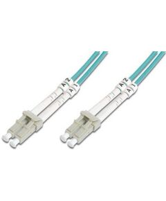 Патч-корд волоконно-оптичний DIGITUS LC/UPC-LC/UPC, 50/125, MM, OM3, duplex, 3м, фото  | SNABZHENIE.com.ua