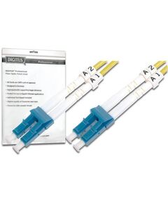 Патч-корд волоконно-оптичний DIGITUS LC/UPC-LC/UPC, 9/125, SM, OS2, duplex, 2м, фото  | SNABZHENIE.com.ua