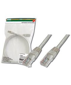 Патч-корд DIGITUS САТ 5e UTP, 0.25м, AWG 26/7, Cu, PVC, сірий, фото  | SNABZHENIE.com.ua