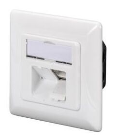 Digitus Настінна розетка CАТ 6 STP 2xRJ45, 8P8C, для прихованої проводки, фото  | SNABZHENIE.com.ua