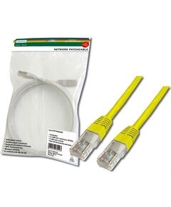 Патч-корд DIGITUS CAT 5e UTP, 3м, AWG 26/7, Cu, PVC, жовтий, фото  | SNABZHENIE.com.ua