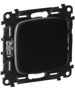 Legrand Вимикач Valena LIFE, 10АХ, 250V, автоматичні клеми, антрацит, фото  | SNABZHENIE.com.ua