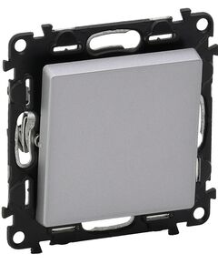 Legrand Перемикач Valena LIFE, 10АХ, 250V, автоматичні клеми, алюміній, фото  | SNABZHENIE.com.ua