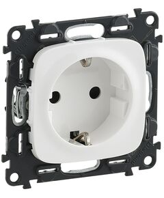 Legrand Valena ALLURE розетка силова Schuko 16А 250В[автоматичні клеми, білий], фото  | SNABZHENIE.com.ua