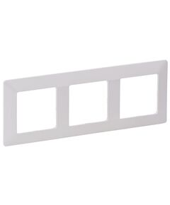Legrand Рамка Valena Life[3 пости, білий], фото  | SNABZHENIE.com.ua