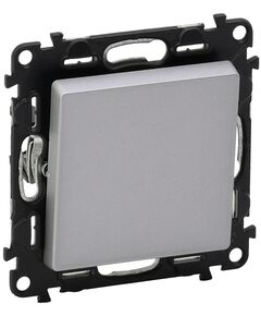 Legrand Перемикач 10А, 250В проміжний гвинтові клеми, алюміній (Valena LIFE), фото  | SNABZHENIE.com.ua