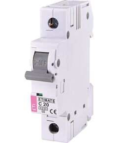 ETI ETIMAT 6 1p С[20А (6 kA)], фото  | SNABZHENIE.com.ua