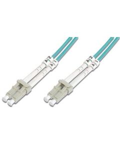 Патч-корд волоконно-оптичний DIGITUS LC/UPC-LC/UPC, 50/125, MM, OM3, duplex, 15м, фото  | SNABZHENIE.com.ua