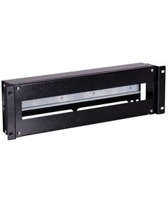 Панель ZPAS 19", модульна, з DIN-рейкою, чорна, фото  | SNABZHENIE.com.ua