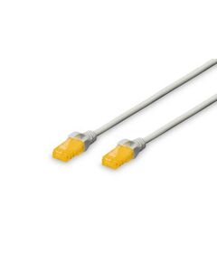 Патч-корд DIGITUS САТ 6A U-UTP, 3м, AWG 26/7, Cu, LSZH, сірий, фото  | SNABZHENIE.com.ua