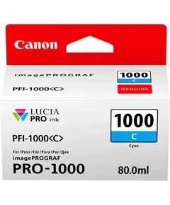 Картридж струменевий Canon PFI-1000C (Cyan), фото  | SNABZHENIE.com.ua