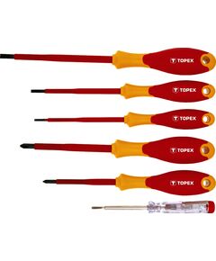 Набор отверток TOPEX 1000 В, 6 шт., фото  | SNABZHENIE.com.ua