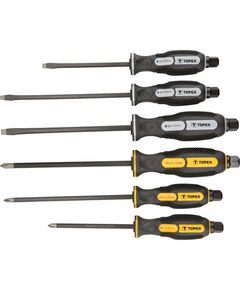 Викрутки ударні TOPEX 39D506, набір 6 шт. в упаковці, фото  | SNABZHENIE.com.ua