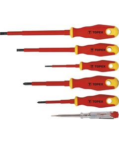 Набір викруток TOPEX 39D673, 6 шт, 1000В, фото  | SNABZHENIE.com.ua