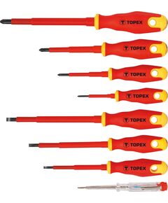 Набор отверток TOPEX 1000В, 8 шт., фото  | SNABZHENIE.com.ua