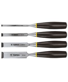 Набір стамесок TOPEX 09A310, 4 шт., 6-24 мм, фото  | SNABZHENIE.com.ua