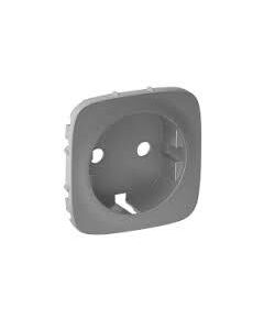 Legrand Лицьова панель розетки для розеток 2К + З (антрацит), Valena Lif  Allure, фото  | SNABZHENIE.com.ua