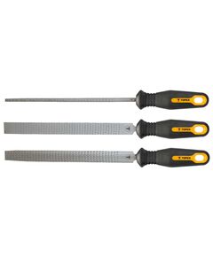 Набор напильников TOPEX 200 мм, 3 шт. по металлу, фото  | SNABZHENIE.com.ua