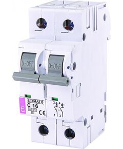 ETI ETIMAT 6 2p С 16А (6 kA), фото  | SNABZHENIE.com.ua